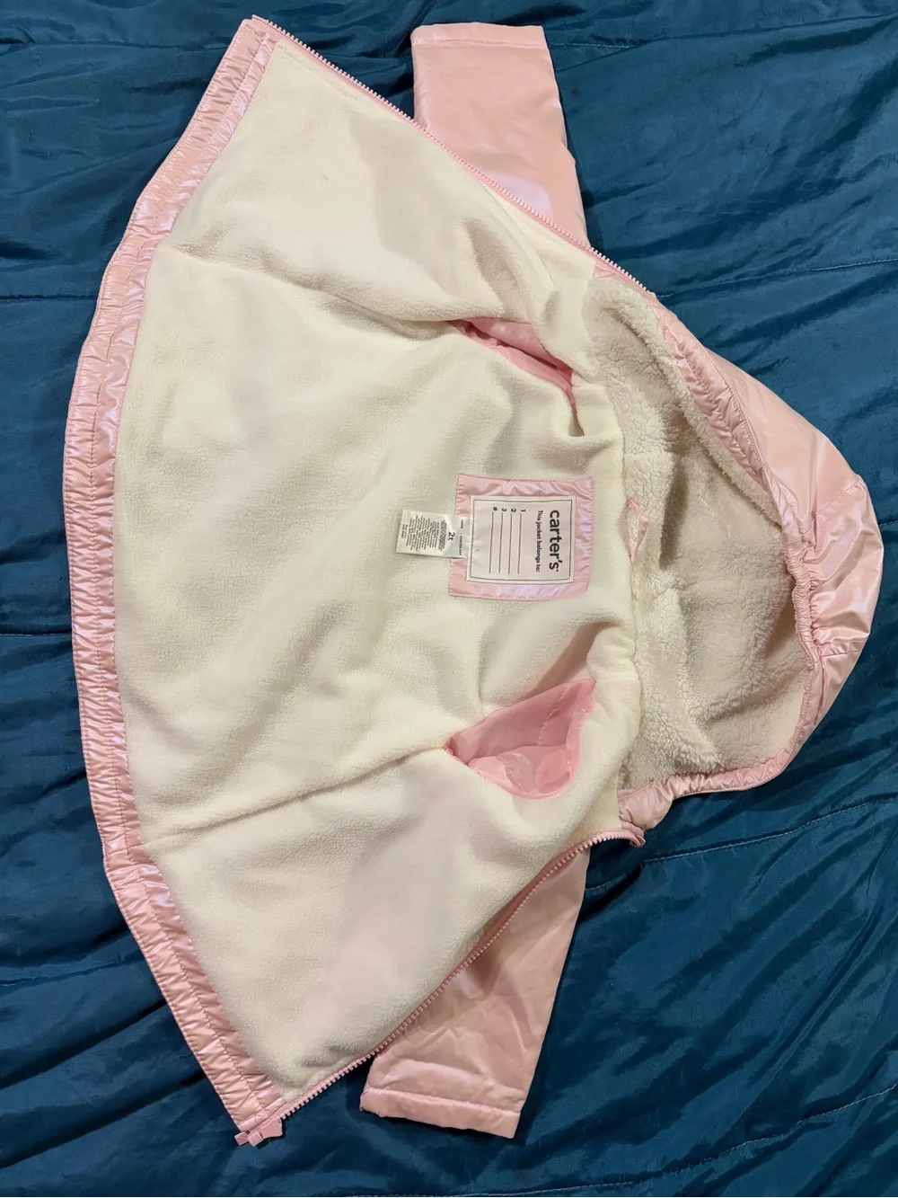 Carters pale pink